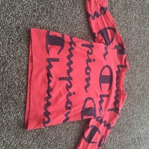 Champion Boys Scipt Logo sweater